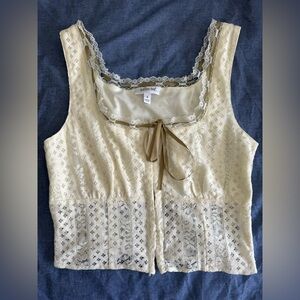 Willow and root tank top